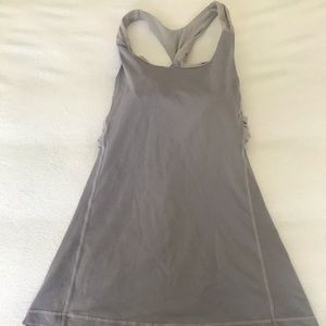 Lavender Lululemon Top with Built-in Sports Bra